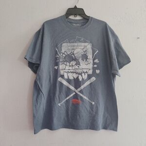 Blue Graphic T-Shirt